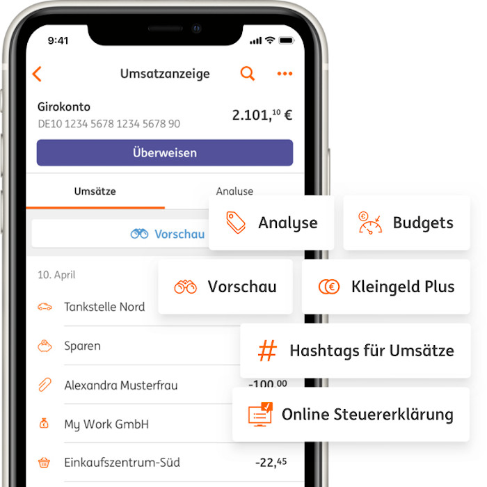 ING Girokonto Erfahrungen, Dispo, Visacard, Gebühren im Test & Check! Mobilebanking.de